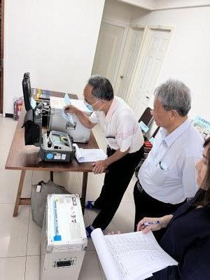 112年05月16日台北地區辦事處立德電力科技新設工具查驗